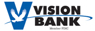 Logo of Vision Bank