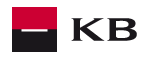 Komercni banka (KB) logo